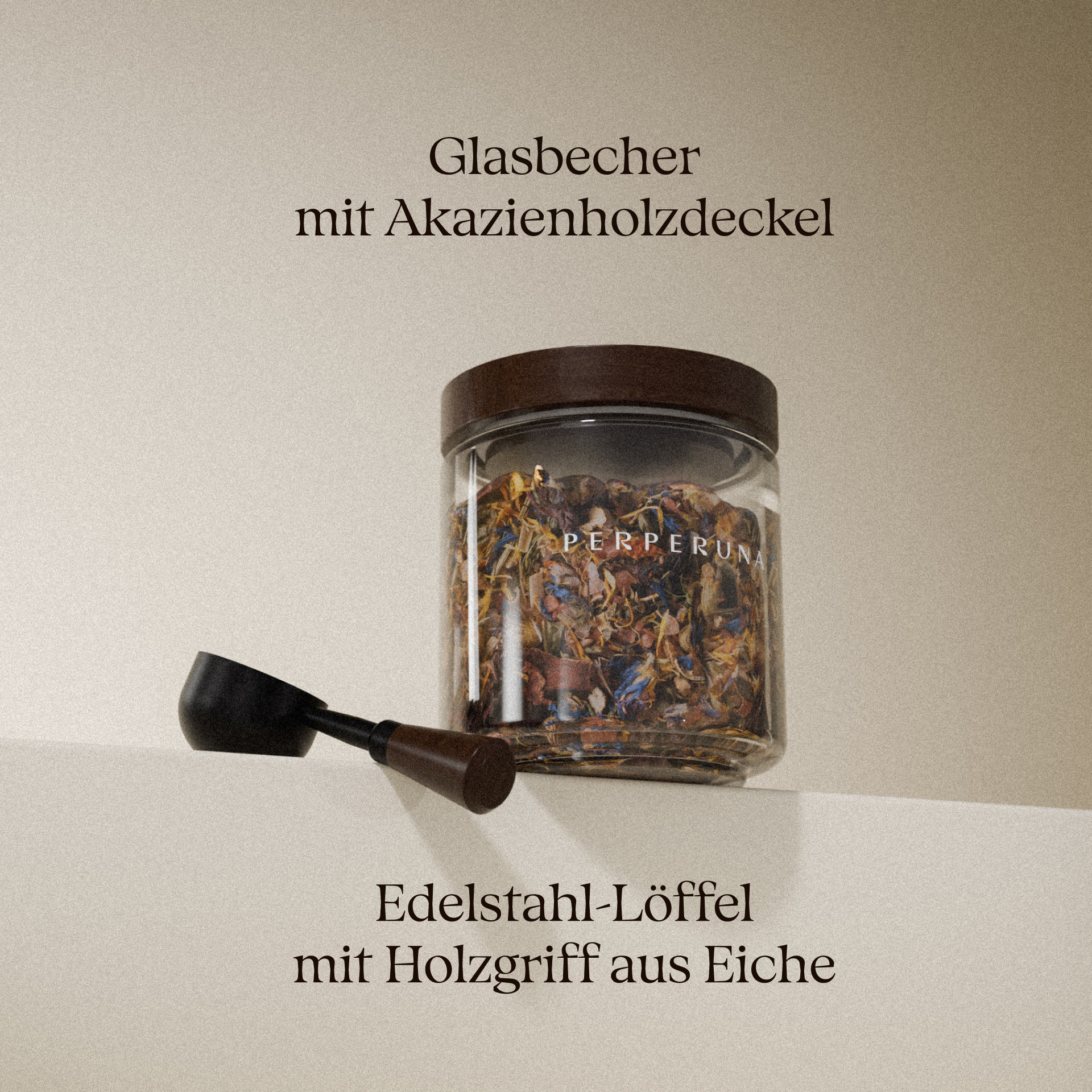 Komplette Teebad-Kollektion + Becher und Löffel