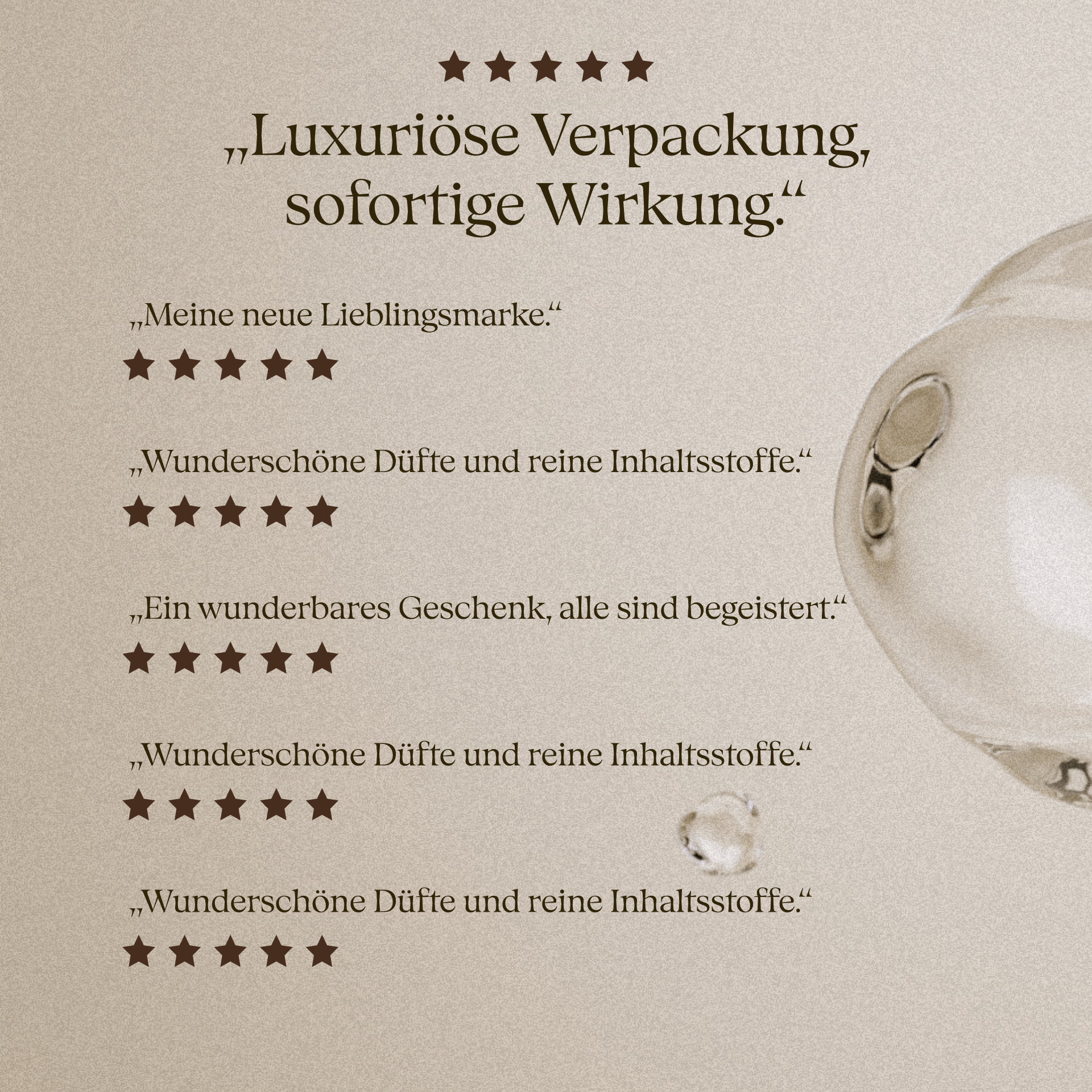 Balance - Aromatisches Duschstück