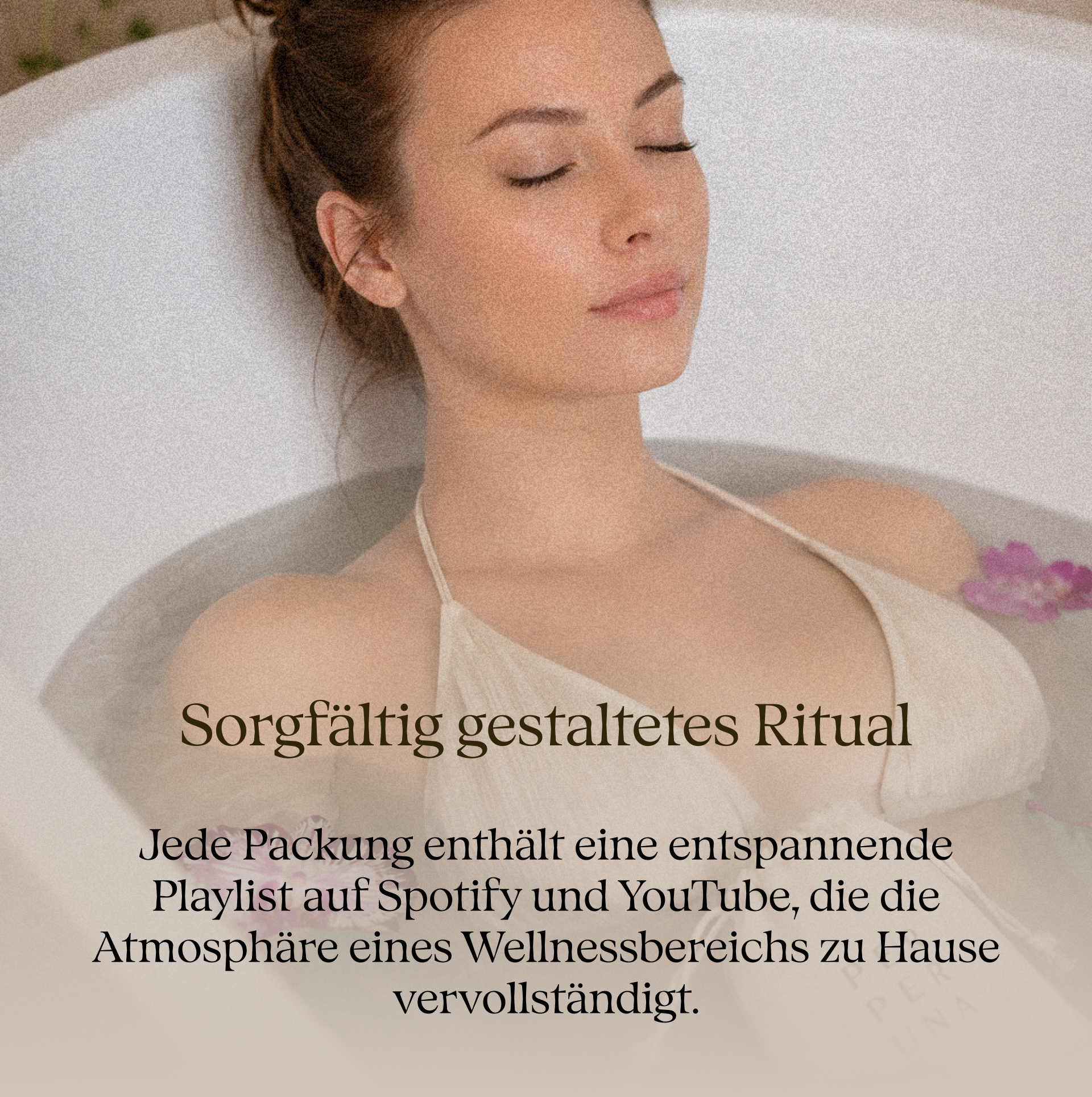 Komplette Teebad-Kollektion + Becher und Löffel