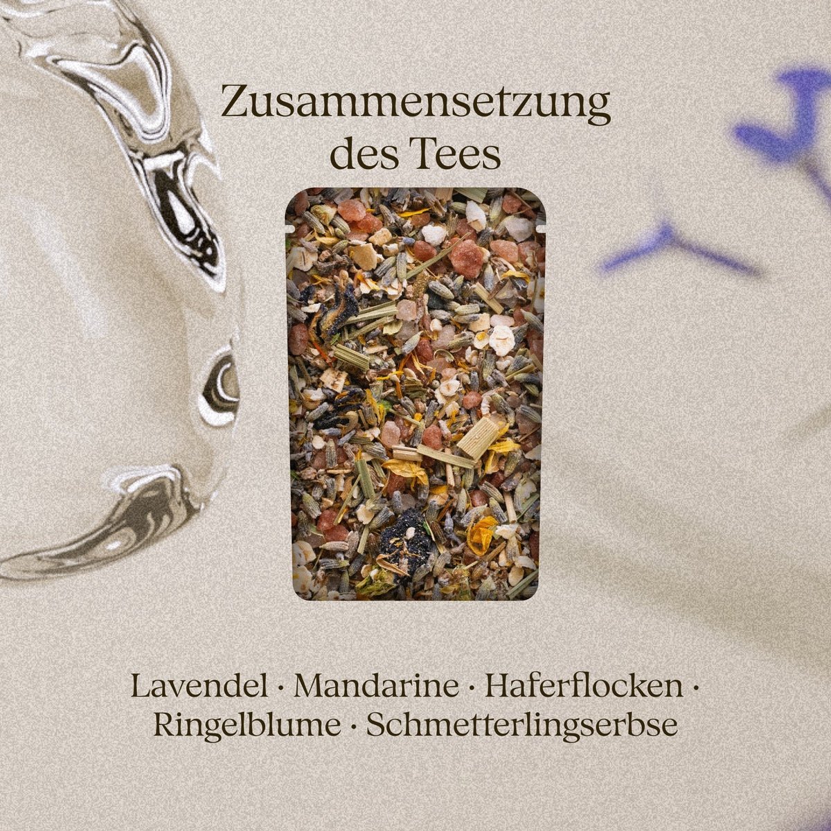 Dream Valley 50 g – Badetee: Zusammensetzung des Tees
